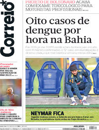 Capa do jornal Correio 05/06/2019