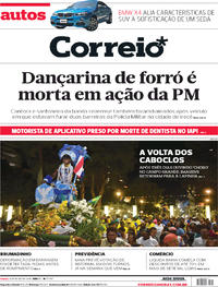 Capa do jornal Correio 06/07/2019