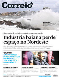 Capa do jornal Correio 07/06/2019