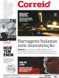 Capa do jornal Correio 07/08/2019