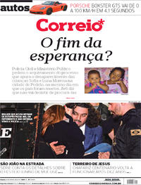 Capa do jornal Correio 08/06/2019