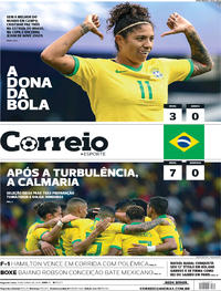 Capa do jornal Correio 10/06/2019