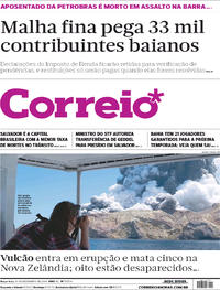 Capa do jornal Correio 10/12/2019