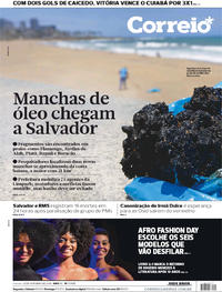 Capa do jornal Correio 12/10/2019