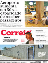 Capa do jornal Correio 12/12/2019