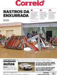 Capa do jornal Correio 13/07/2019