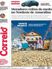 Capa do jornal Correio 17/08/2019