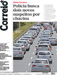 Capa do jornal Correio 17/12/2019
