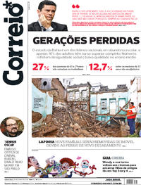 Capa do jornal Correio 20/06/2019