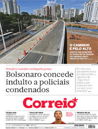 Capa do jornal Correio 24/12/2019