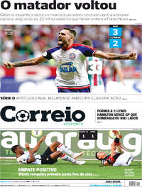 Capa do jornal Correio 27/05/2019