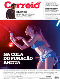 Capa do jornal Correio 30/12/2019