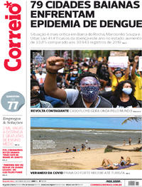 Capa do jornal Correio 01/06/2020