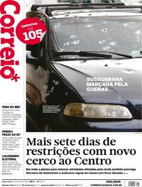 Capa do jornal Correio 01/07/2020