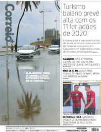 Capa do jornal Correio 03/01/2020