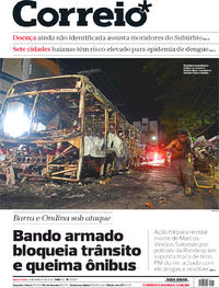 Capa do jornal Correio 04/03/2020