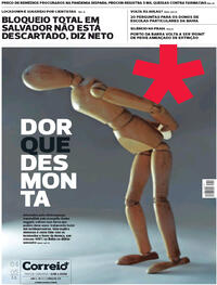 Capa do jornal Correio 04/07/2020