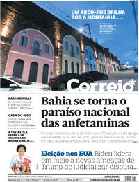 Capa do jornal Correio 05/11/2020