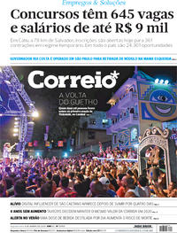 Capa do jornal Correio 06/01/2020