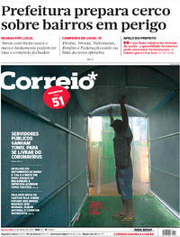 Capa do jornal Correio 06/05/2020