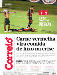 Capa do jornal Correio 07/10/2020
