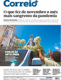Capa do jornal Correio 07/12/2020