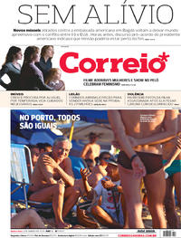 Capa do jornal Correio 09/01/2020