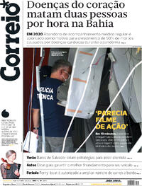 Capa do jornal Correio 09/10/2020