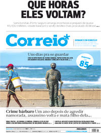 Capa do jornal Correio 10/06/2020