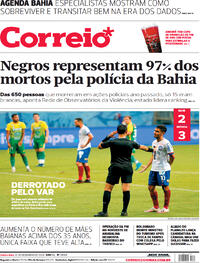 Capa do jornal Correio 10/12/2020