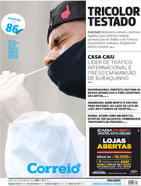 Capa do jornal Correio 11/06/2020