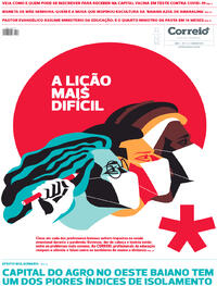 Capa do jornal Correio 11/07/2020