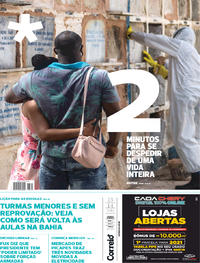 Capa do jornal Correio 13/06/2020