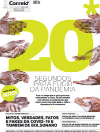 Capa do jornal Correio 14/03/2020