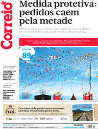 Capa do jornal Correio 15/06/2020