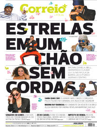 Capa do jornal Correio 20/02/2020