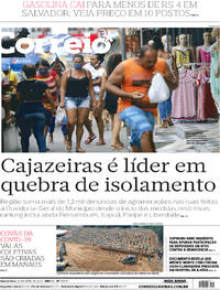 Capa do jornal Correio 22/04/2020