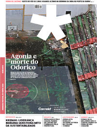 Capa do jornal Correio 25/01/2020