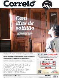 Capa do jornal Correio 26/06/2020
