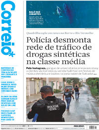 Capa do jornal Correio 26/08/2020
