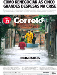 Capa do jornal Correio 27/04/2020