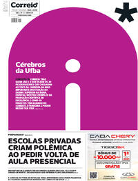 Capa do jornal Correio 27/06/2020