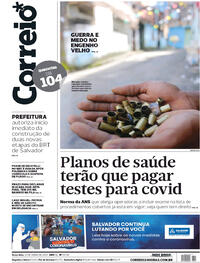 Capa do jornal Correio 30/06/2020