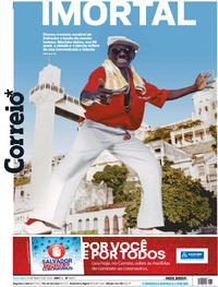 Capa do jornal Correio 31/03/2020