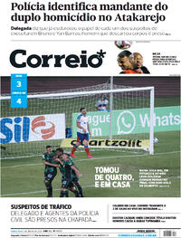 Capa do jornal Correio 01/07/2021