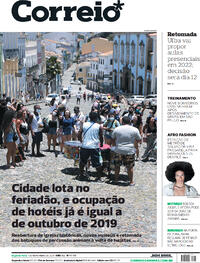 Capa do jornal Correio 01/11/2021