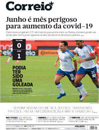 Capa do jornal Correio 02/06/2021
