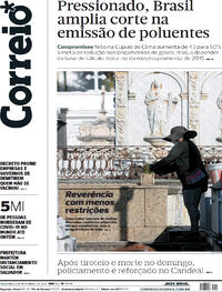 Capa do jornal Correio 02/11/2021