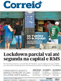 Capa do jornal Correio 03/03/2021