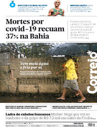 Capa do jornal Correio 03/08/2021
